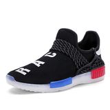 High Top Flashing Light Night Running Sneaker Men Leather Fashion LED Shoes