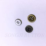 Fashion Accessories 2 Hole Brass Shank Button