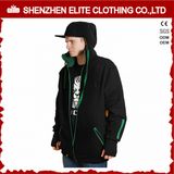 Custom Pullover Black Zipper Cotton Knit Hoodies for Men