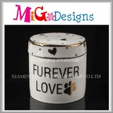 OEM Hand Made Modern Home Ceramic Decorative Jewelry Box