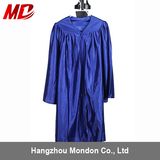 Gown for Kindergarten Graduation Shiny Royal Blue