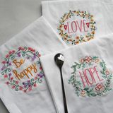 100% Cotton Wine Glass Towel