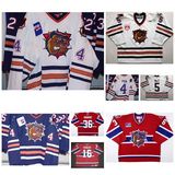 Ahl Hamilton Bulldogs Ales Pisa Chris Hajt Jan Ice Hockey Jerseys