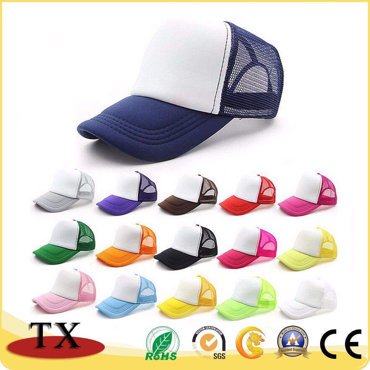 Promotional Blank Cap Baseball Cap with Logo Custom