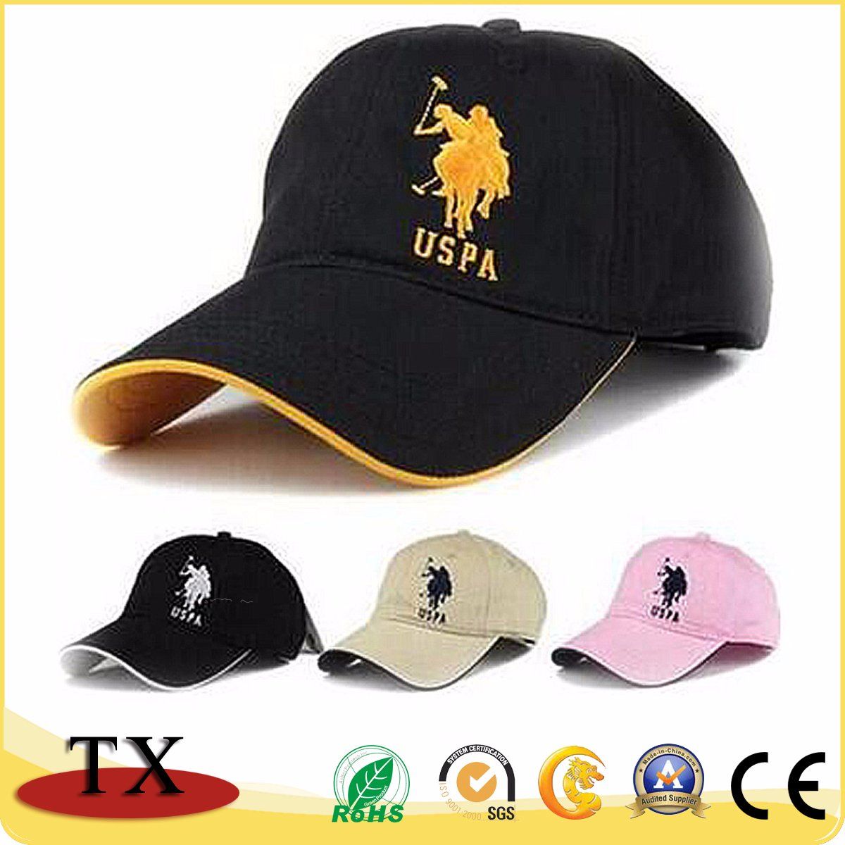 Promotional Blank Cap Baseball Cap with Logo Custom