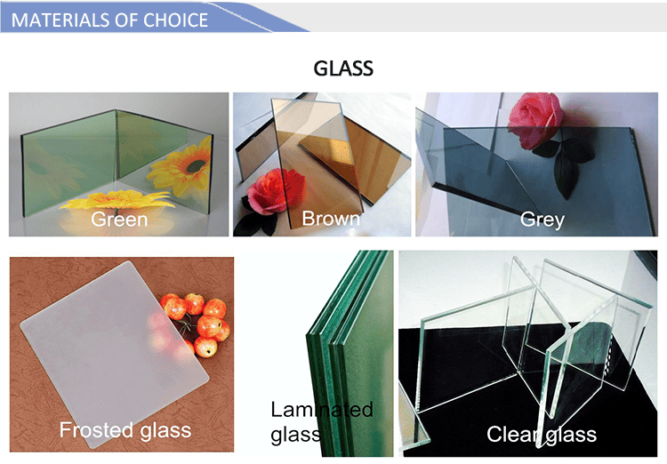 Aluminium Frame Sliding Window Double Glass Window