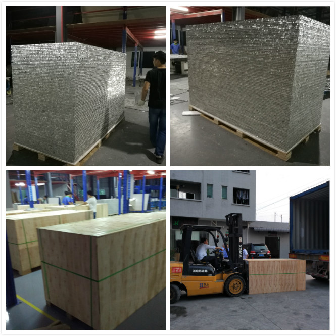 10mm Aluminum Honeycomb Panels Wall Cladding