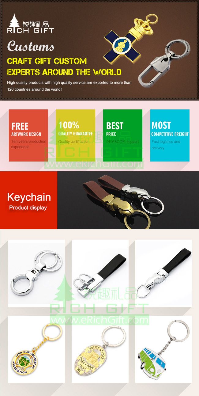 Manufacture Promotion Custom Fashion Trolley Token Leather Soft PVC Holder Acrylic Car Logo Keyring Bottle Opener Metal Keychain for Customized Souvenir Gifts