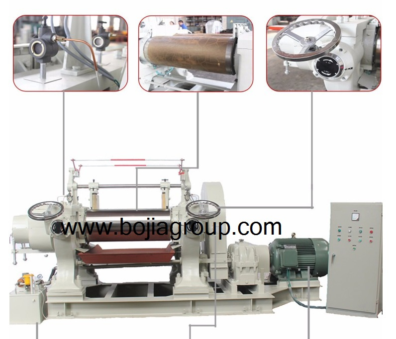 Open Type 2 Rollers Mixing Machine /Rubber Mixing Mill 2 Rollers