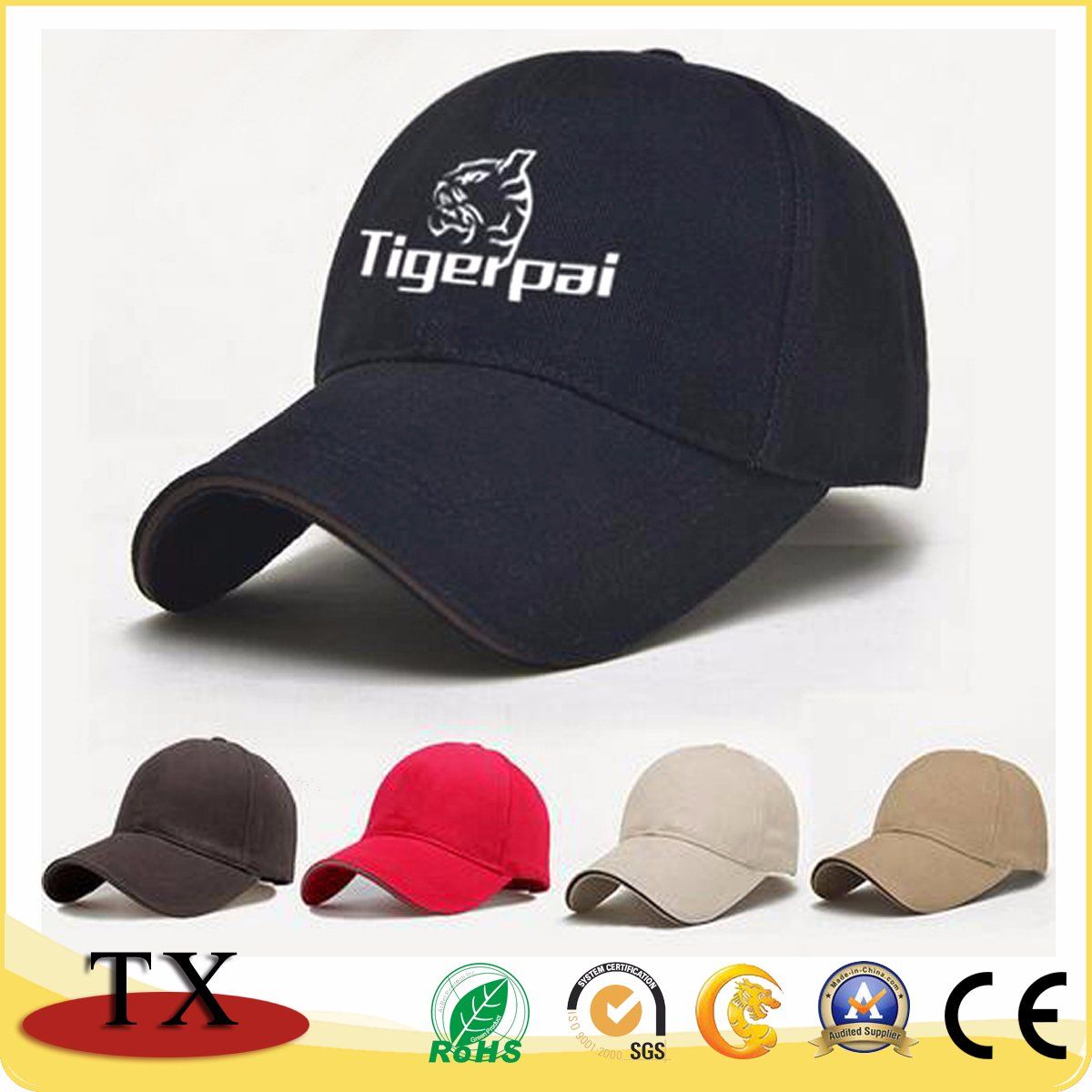 Promotional Blank Cap Baseball Cap with Logo Custom