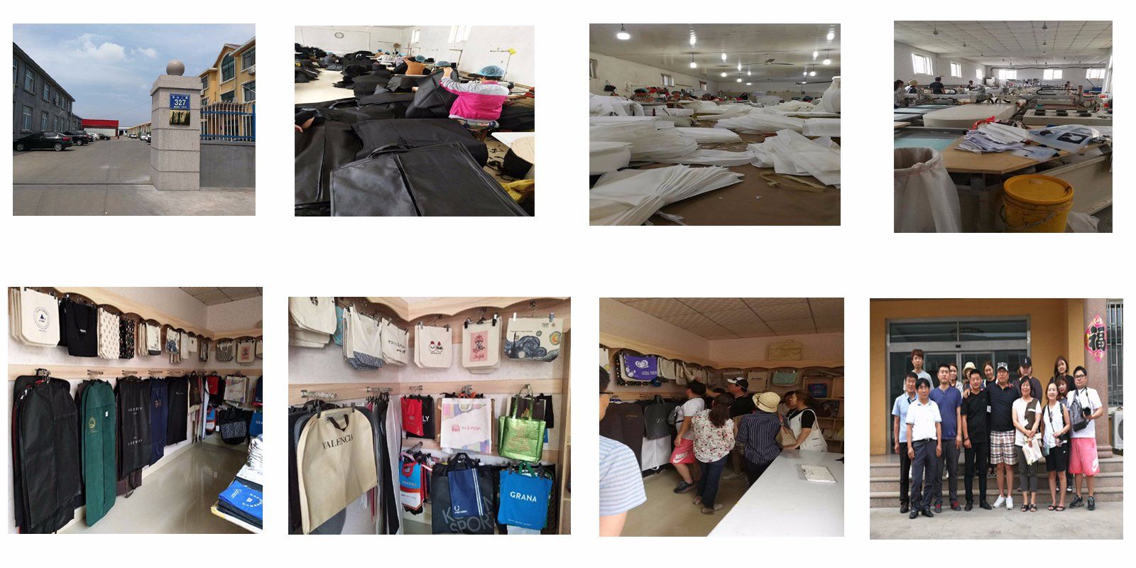 Customized Recyclable Non Woven Garment Suit Bag